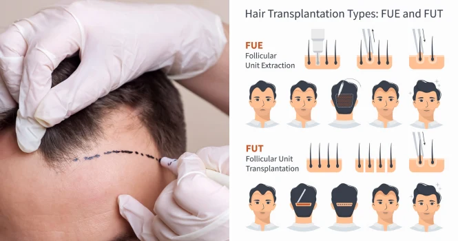 Types of hair transplant in india