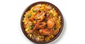 calories in biryani