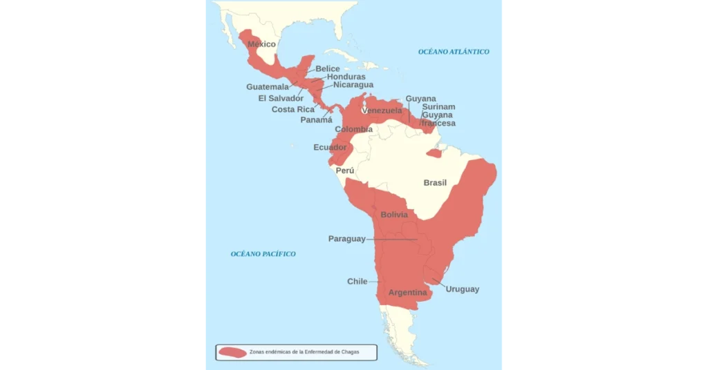 kissing bugs in latin america